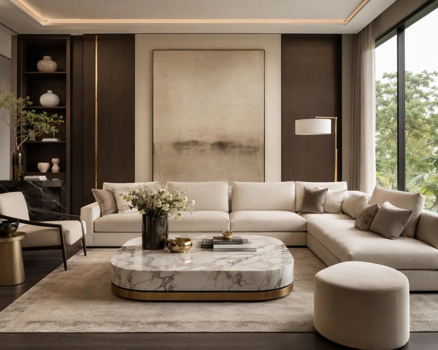 Refined residential living space